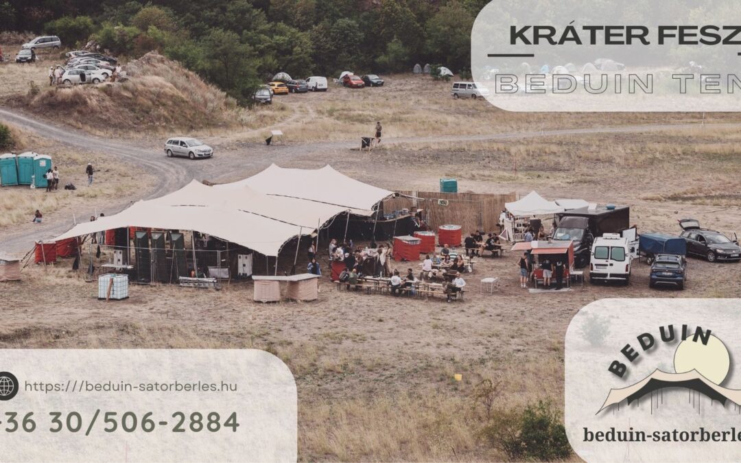 Rendezvénysátor telepítés extrém terepen