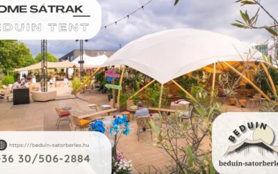 Beduin Dome – amikor a rendezvénysátor már építészeti élmény